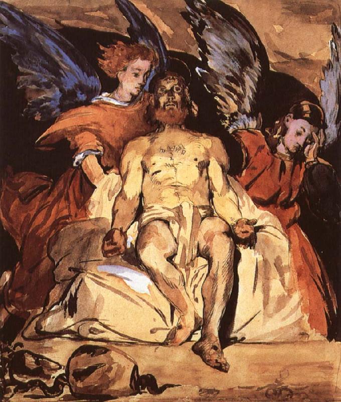 Edouard Manet Christ with Angels Sweden oil painting art